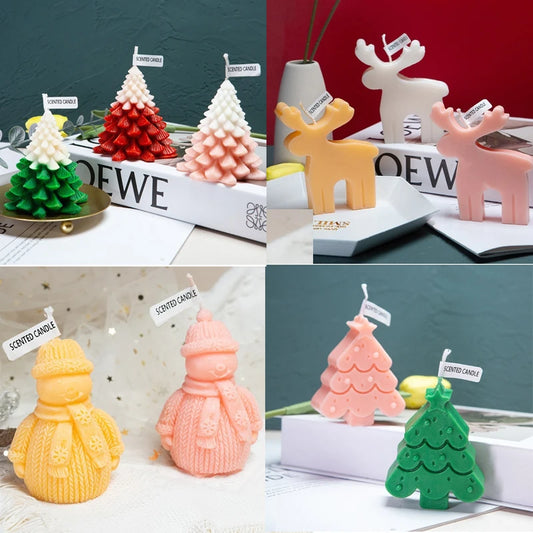Tunori™ ADD-ON Christmas Series Silicone Candle Mold 15% OFF TOTAL (OPTIONAL)